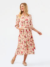 Mary Square | Eleanor Dress | Mistflower Pink