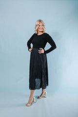 The Cooler Nights Midi Dress (Final Sale)