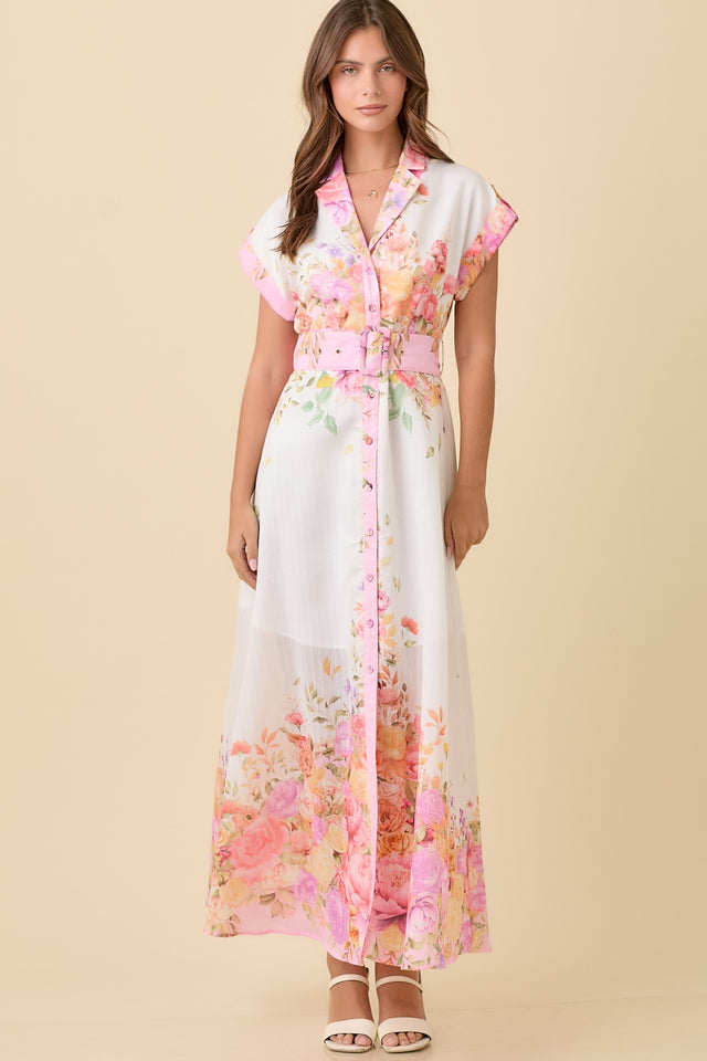 The Floral Elegance Maxi Dress