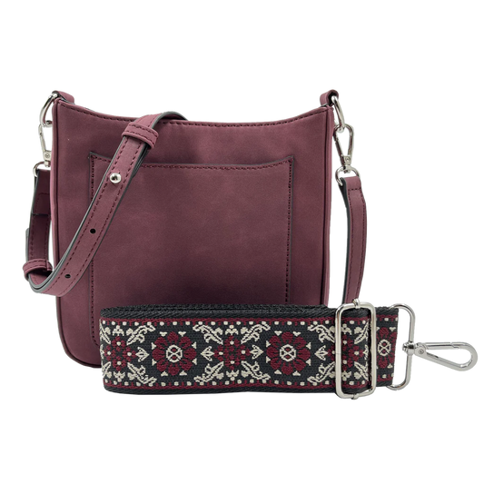 Ashley Suede Crossbody