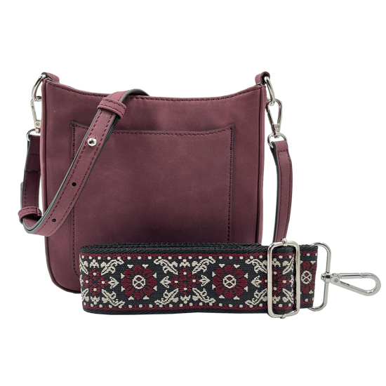 Load image into Gallery viewer, Ashley Suede Crossbody
