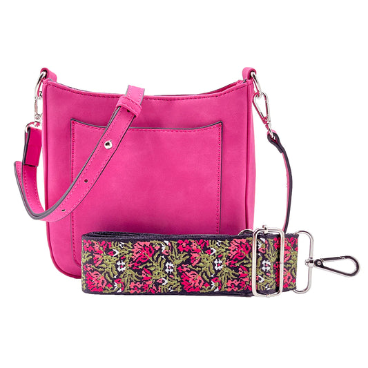 Ashley Suede Crossbody