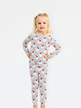 Mary Square | Annie Toddler PJ Set - Santa Baby Stripes
