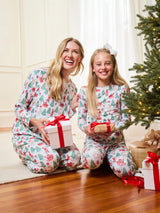 Mary Square | Annie Kid PJ Set - Tidings Toile