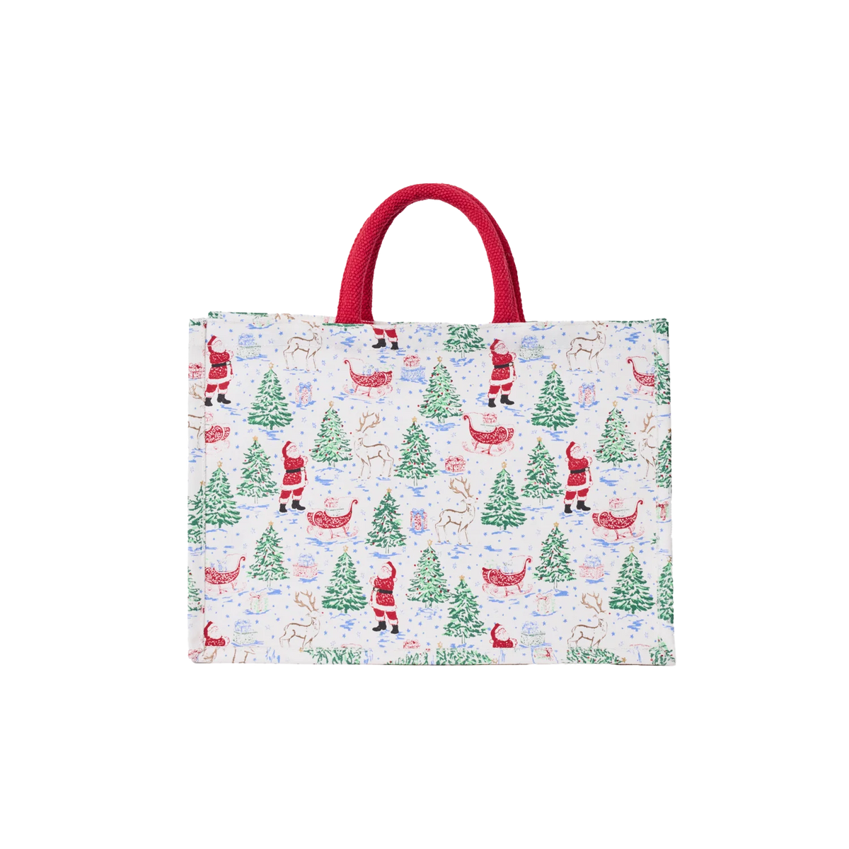 Mary Square | Classic Market Shopper Tidings & Toile