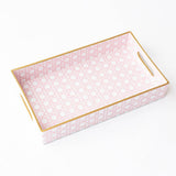 8 Oak Lane | Pink Cane Vanity Tray