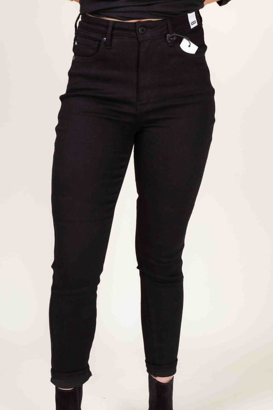 Classic Black High Waist Skinny Jeans