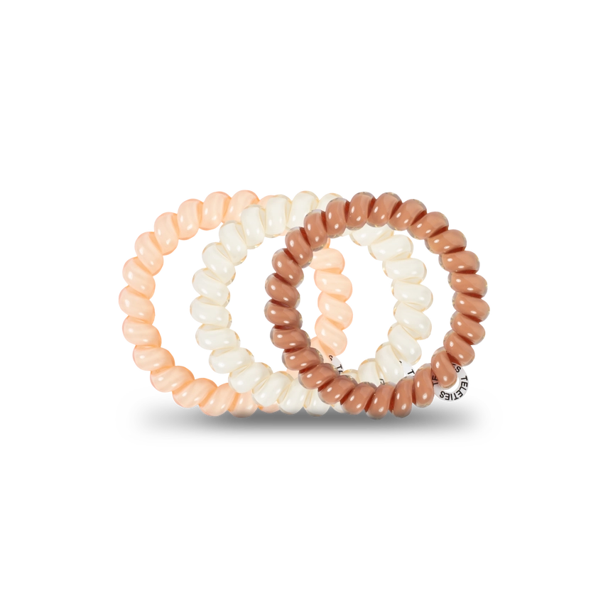 Teleties | For the Love of Nudes - Large Spiral Hair Ties