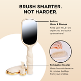 Teleties |  Detangler Hair Brush for Fine Hair - Tan