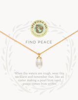 Spartina | Sea La Vie Find Peace Necklace