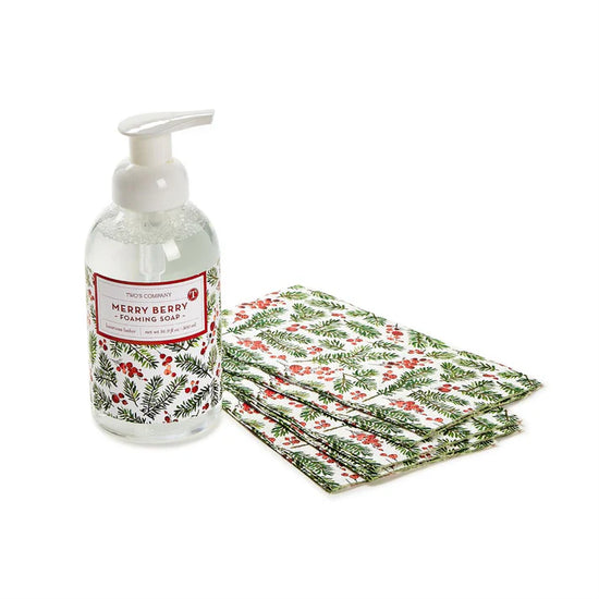 Merry Berry Soap and Guest Towels