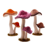 Festive Forage Hand-Crafted Mushroom Decor