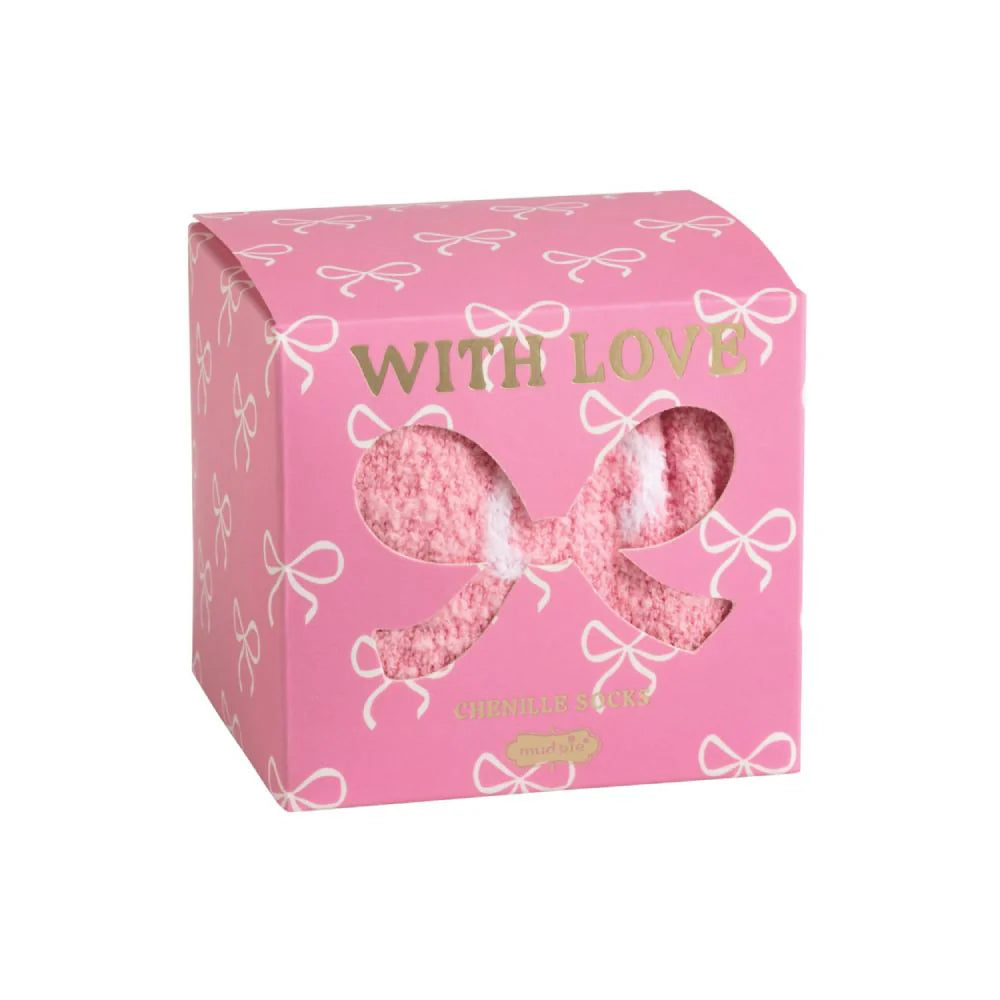 Mudpie | Bow Valentine's Socks
