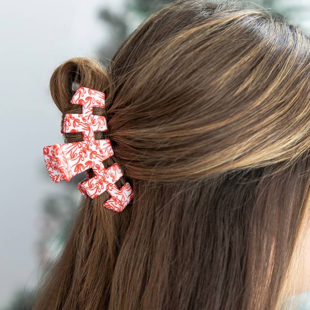 Teleties | Classic | All Tied Up | Medium Hair Clip