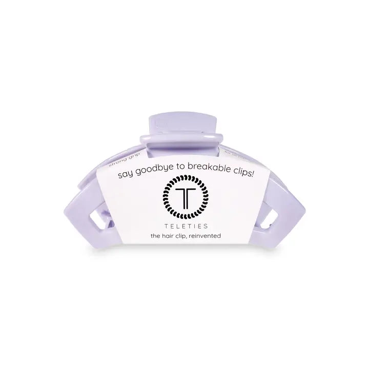 Teleties | Open Tiny Hair Clip - Lilac