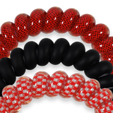 Teleties - Spiral Hair Coils | Large | Go Dawgs! Hair Ties