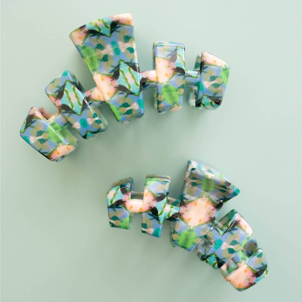 Teleties | Classic Island House Large Claw Clip
