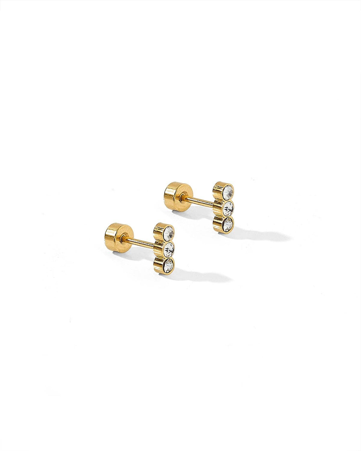 LINNY CO | Screwback Stud Earrings - Poppy