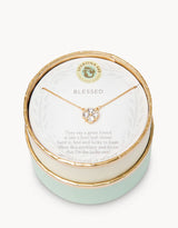 Spartina | Sea La Vie Necklace Blessed Crystal Clover