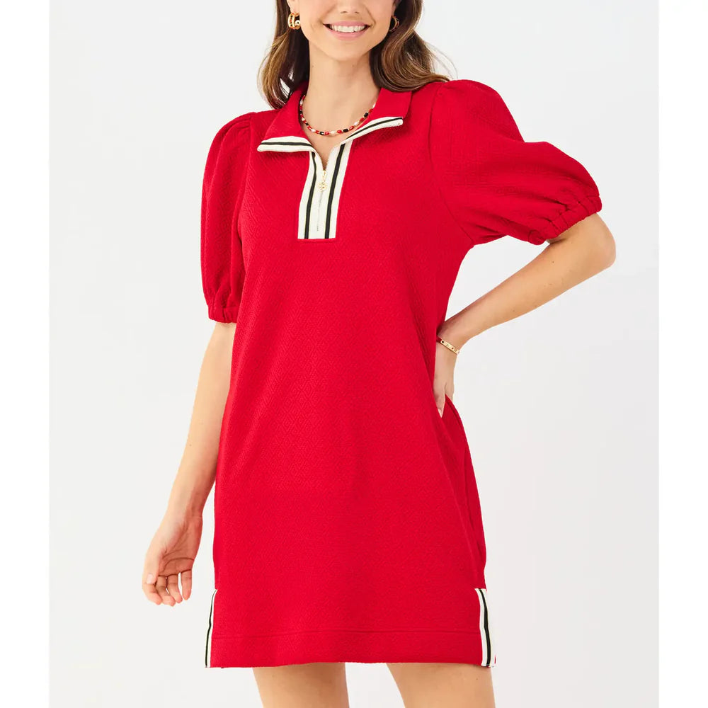 Mary Square | Andie Dress in Red