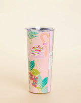 Spartina | Stainless Steel 22 oz. Tumbler Flamingo Pineapple