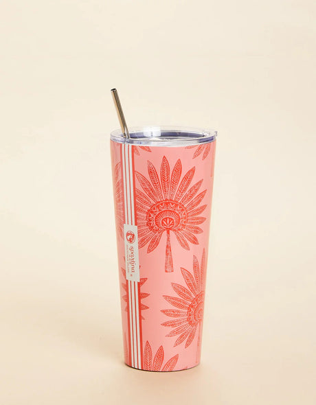 Spartina | Stainless Steel Drink Tumbler 30 oz. Palmetto Frond