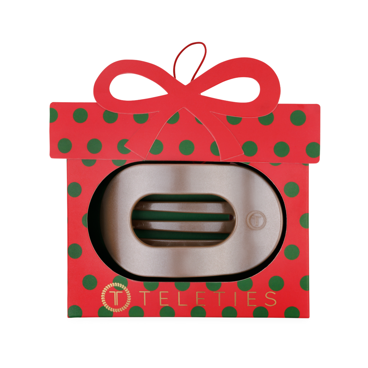 Teleties | Holiday Flat Round Ornament