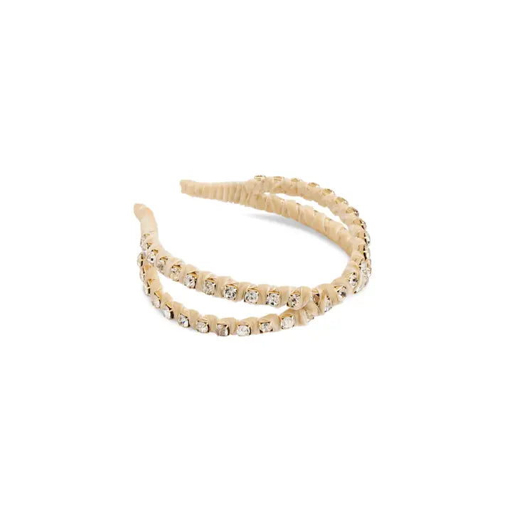 Shiraleah | Rhinestone Double Headband