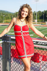 The Stadium Sweetheart Mini Dress