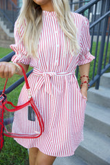 The Saturday Stripe Dress