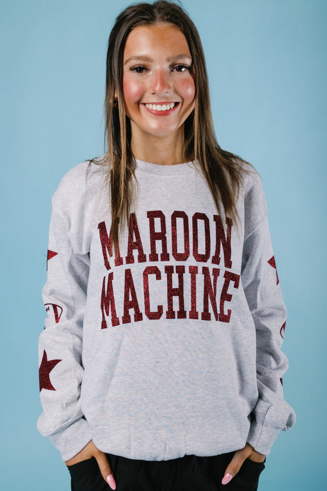 Maroon Machine Sweatshirt