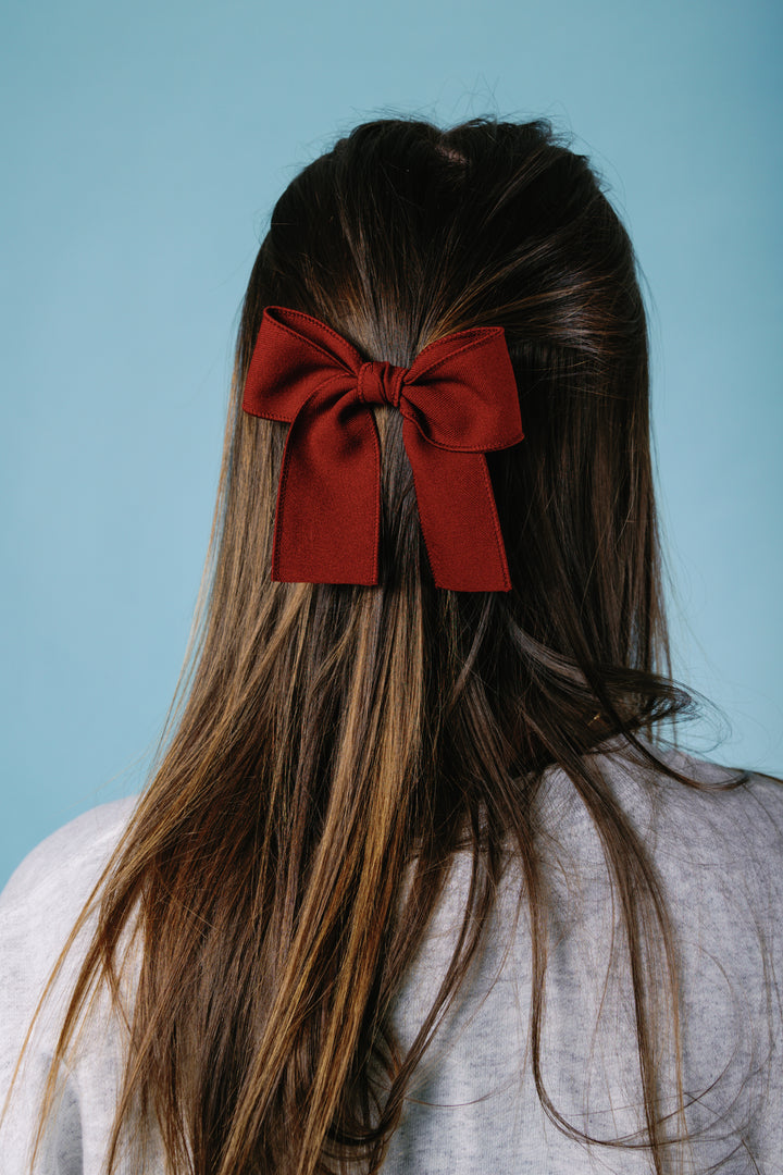 Small Bow Hair Clip