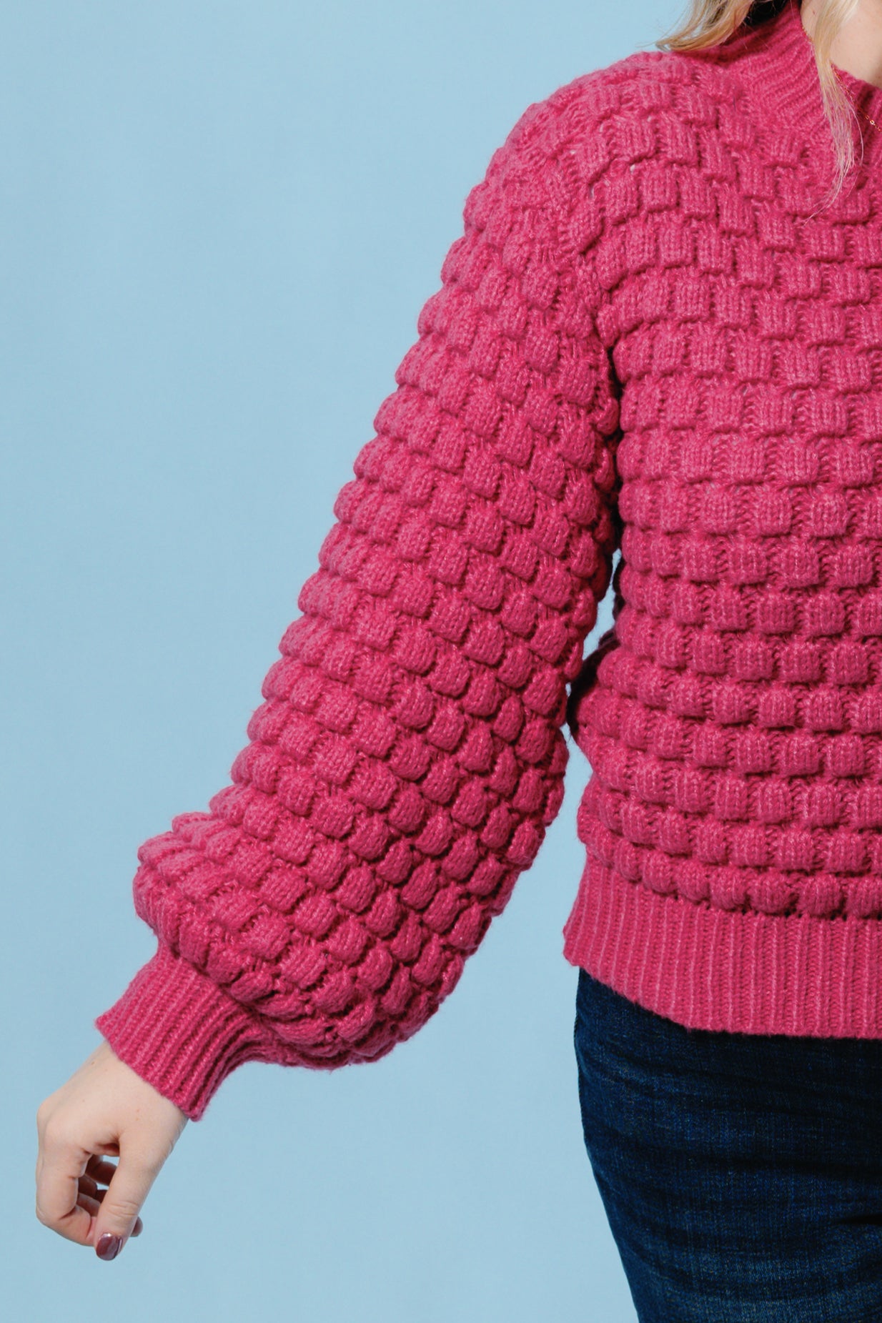 The Raspberry Pickin Sweater