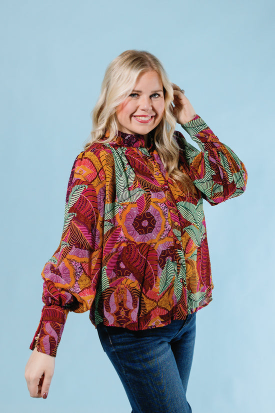 The Emberleaf Blouse