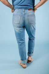Judy Blue | High Waist Destroy Boyfriend Jean