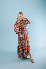 The Fall Flair Midi Dress