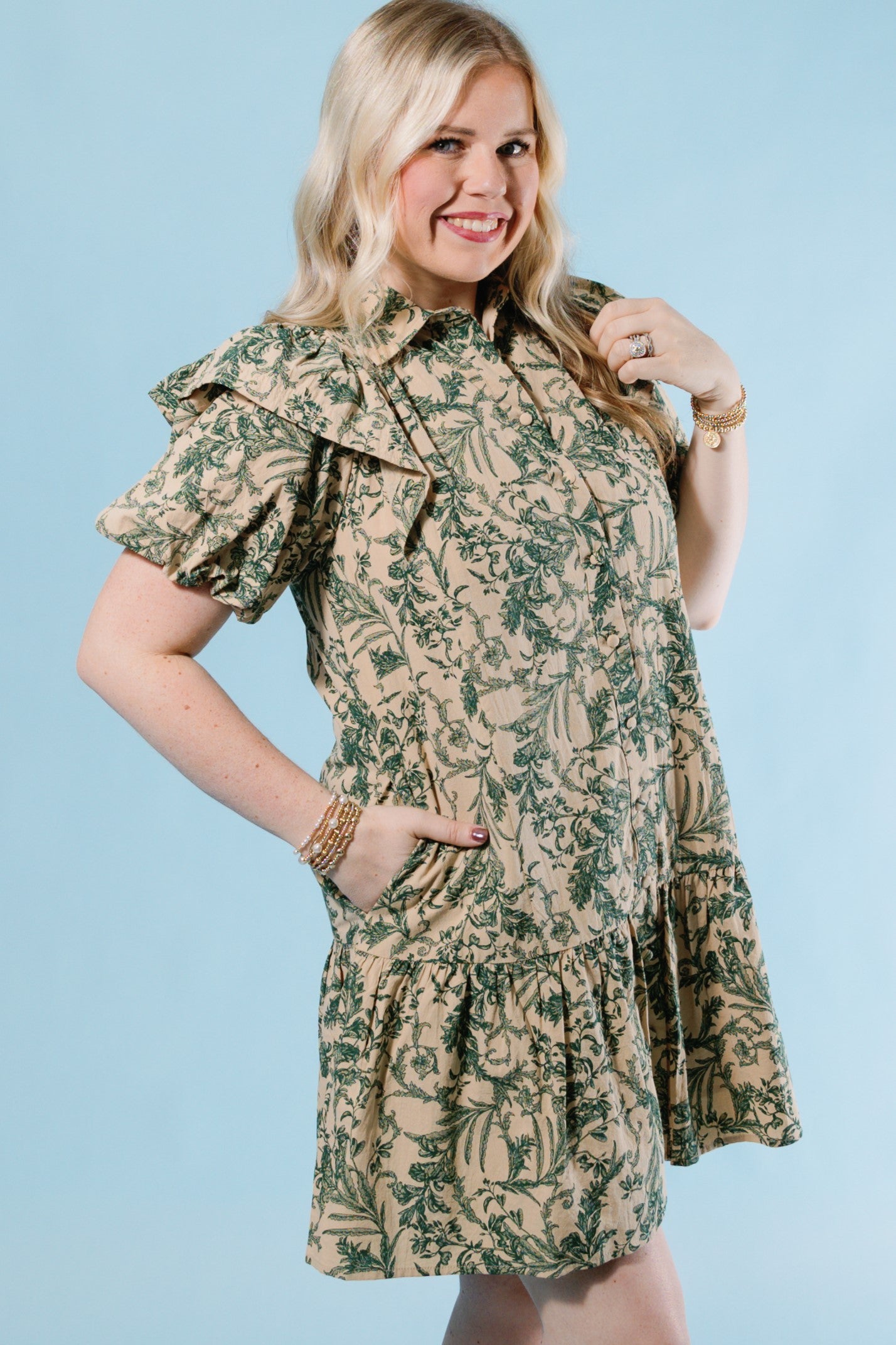 Harvest Fern Dress