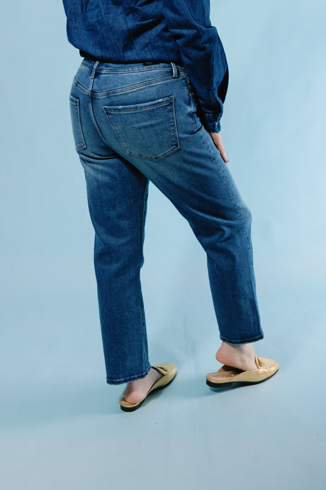 Liverpool | Kennedy Crop Straight Jeans
