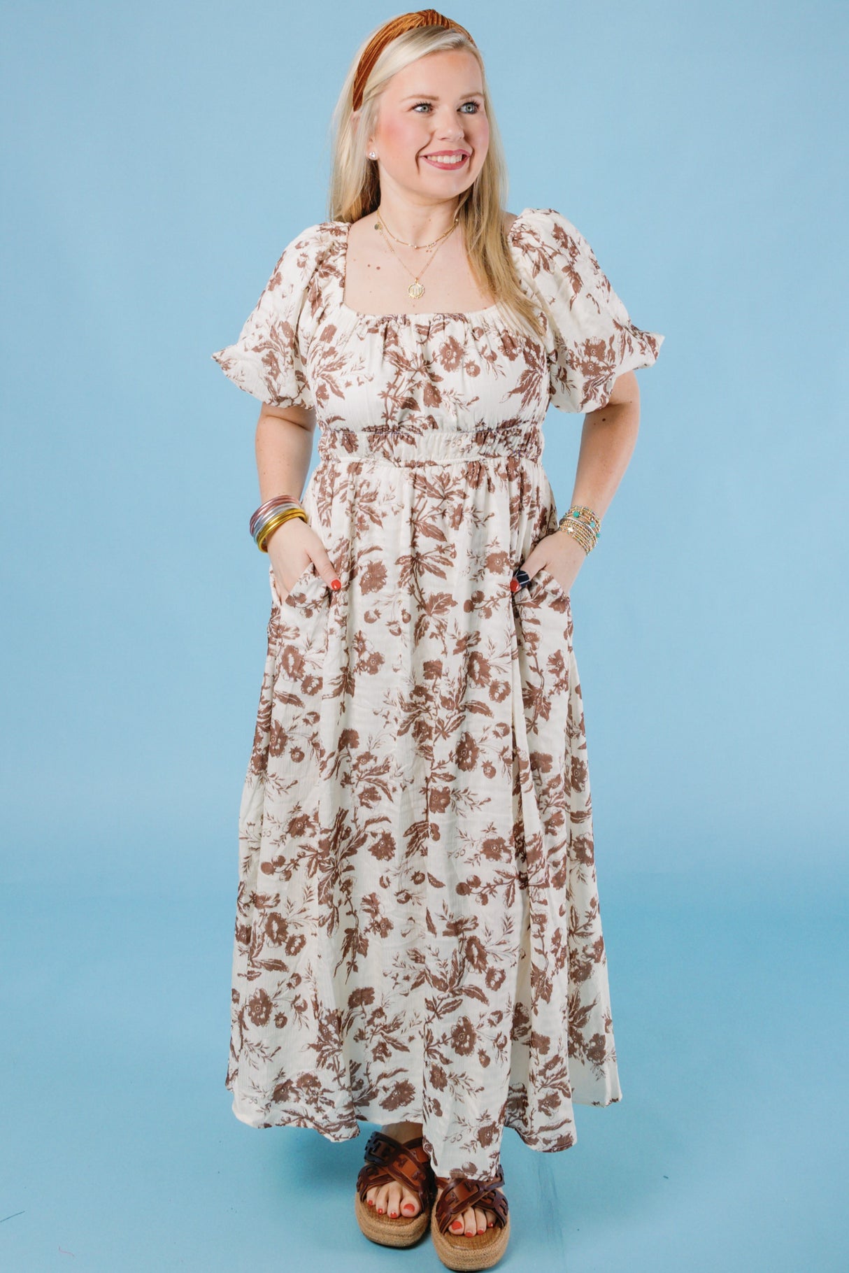 Falling In Love Midi Dress