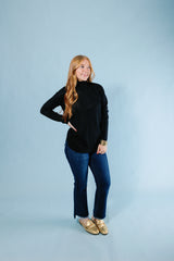 Metric Knits | Mock Neck Pullover (Final Sale)