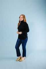 Metric Knits | Mock Neck Pullover (Final Sale)
