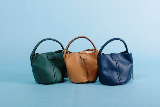 Jen & Co. | Farrah Bucket Bag - Green