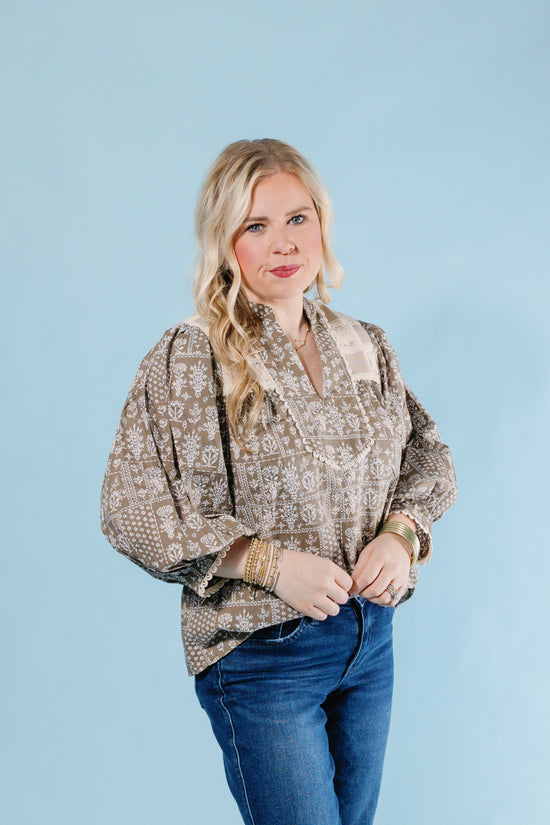 The Charming Florals Blouse