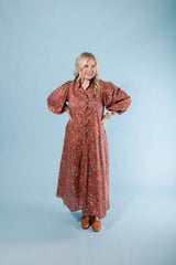 Meadow Trail Midi Dress