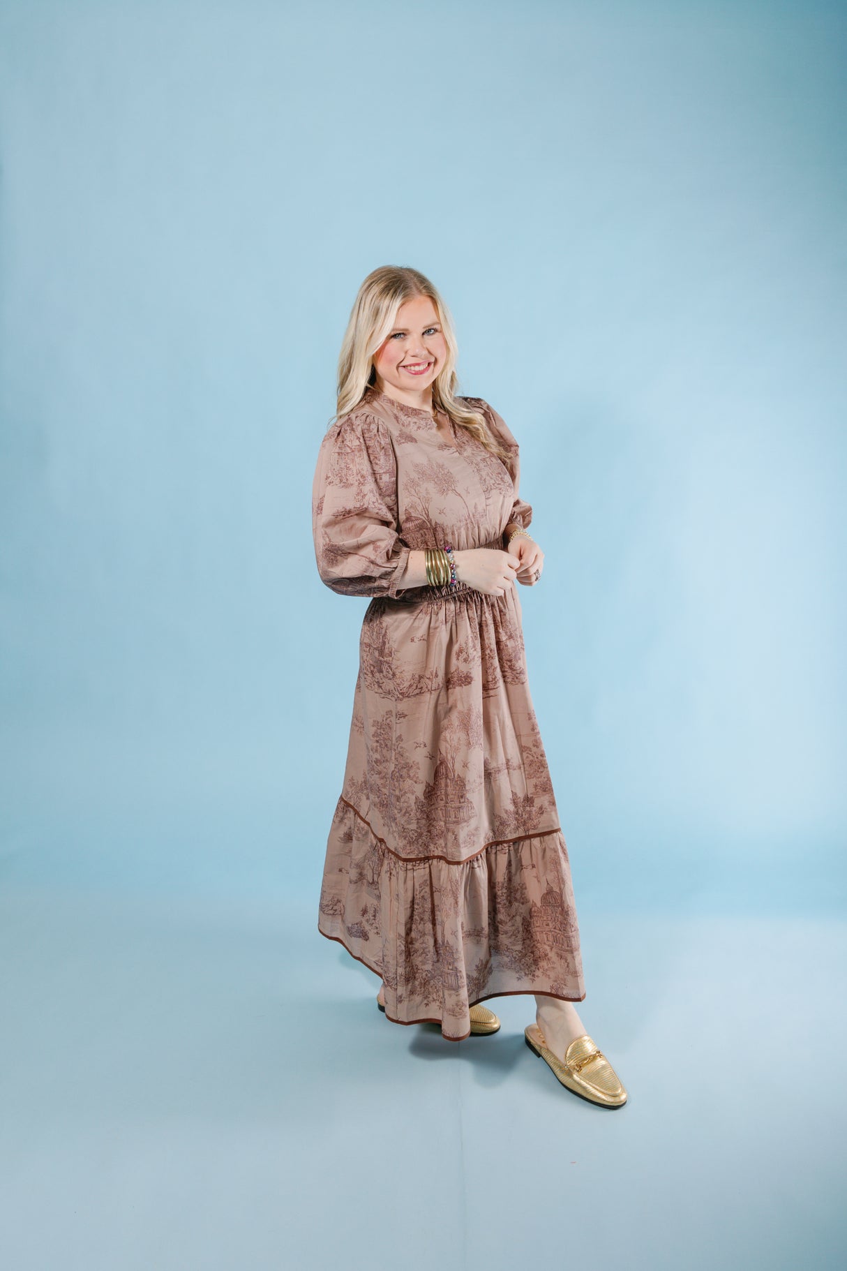 I love you a Latte Midi Dress