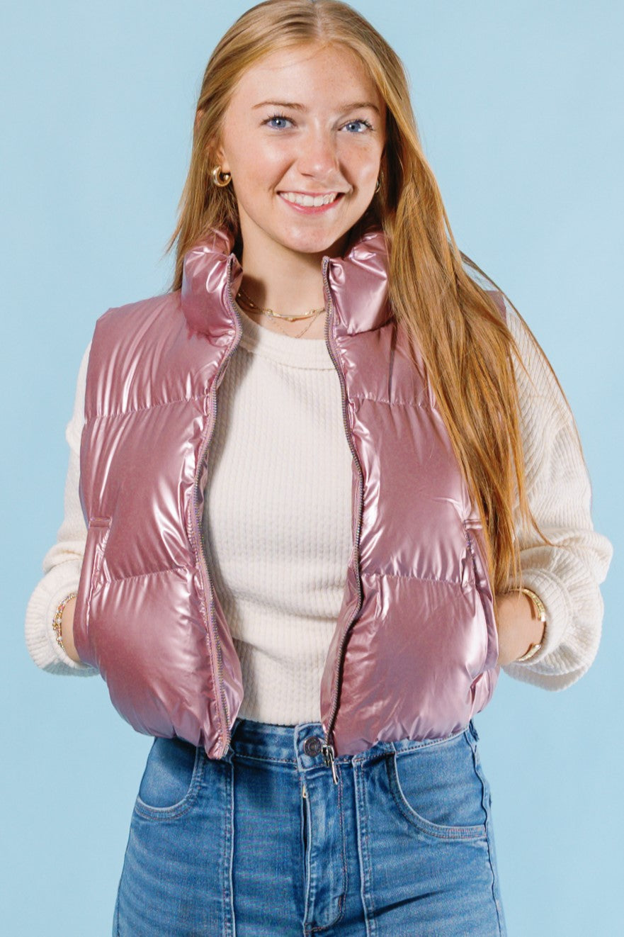 Electric Allure Metallic Vest