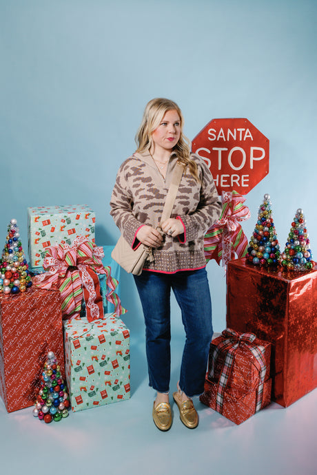 Leopard Luxe Pullover