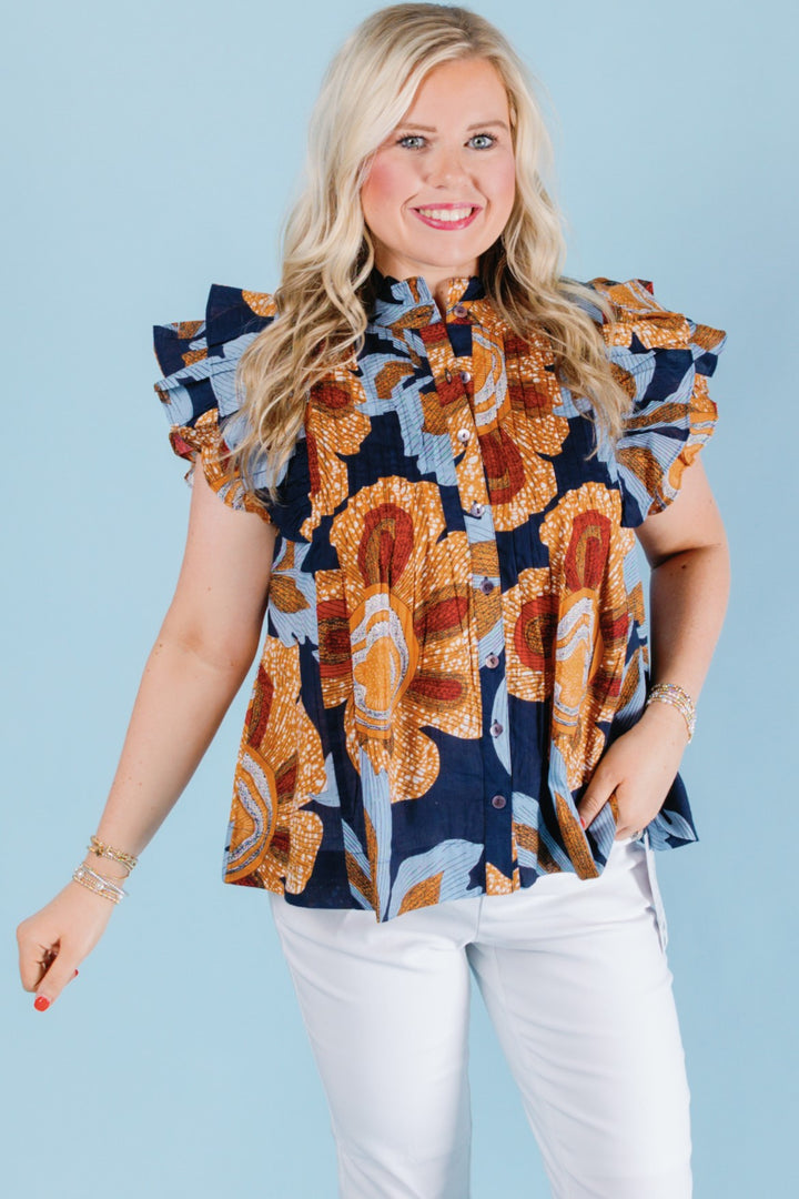 Ivy Jane | The Tuck and Flutter Top