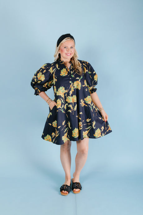 The Golden Hour Mini Dress