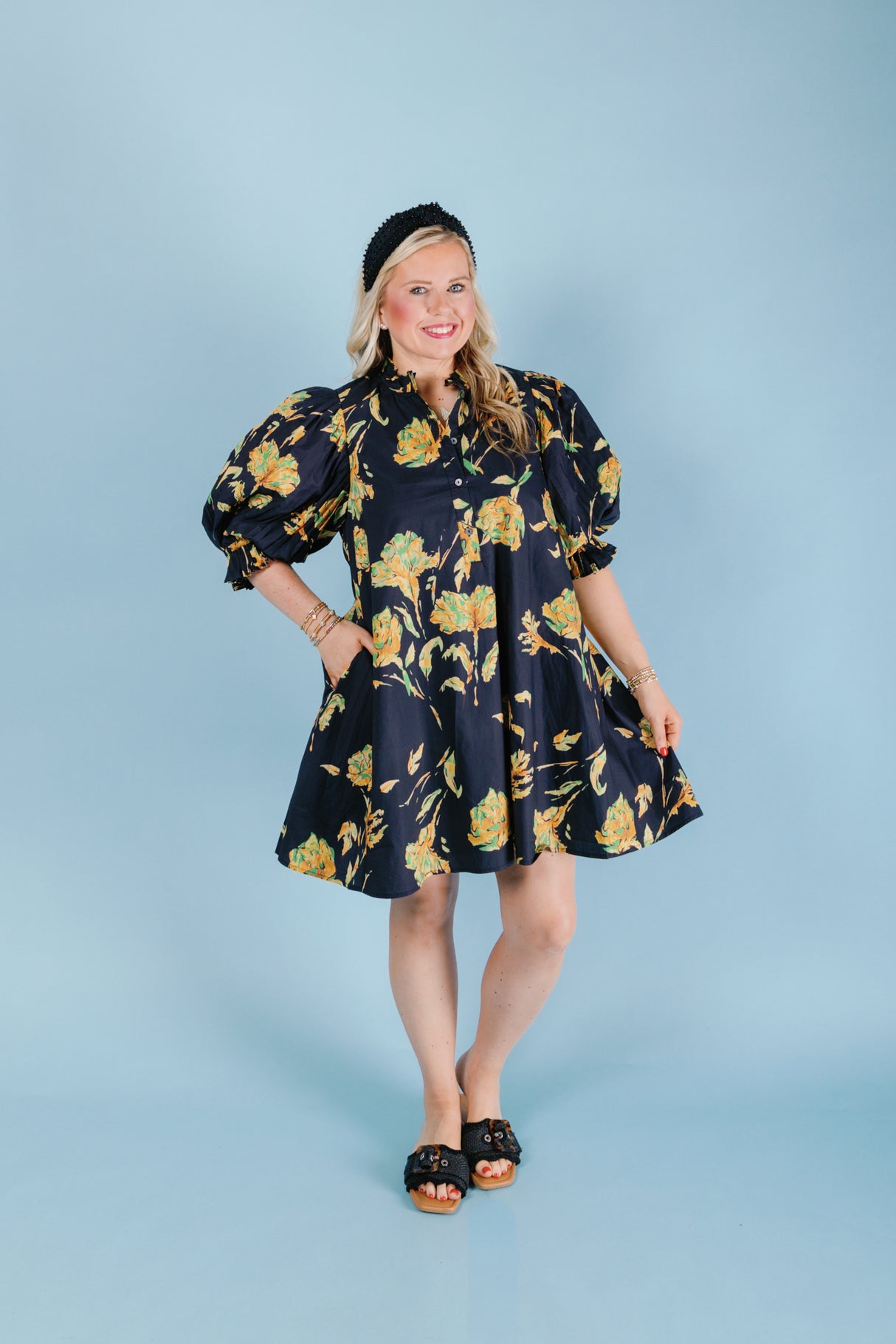 The Golden Hour Mini Dress